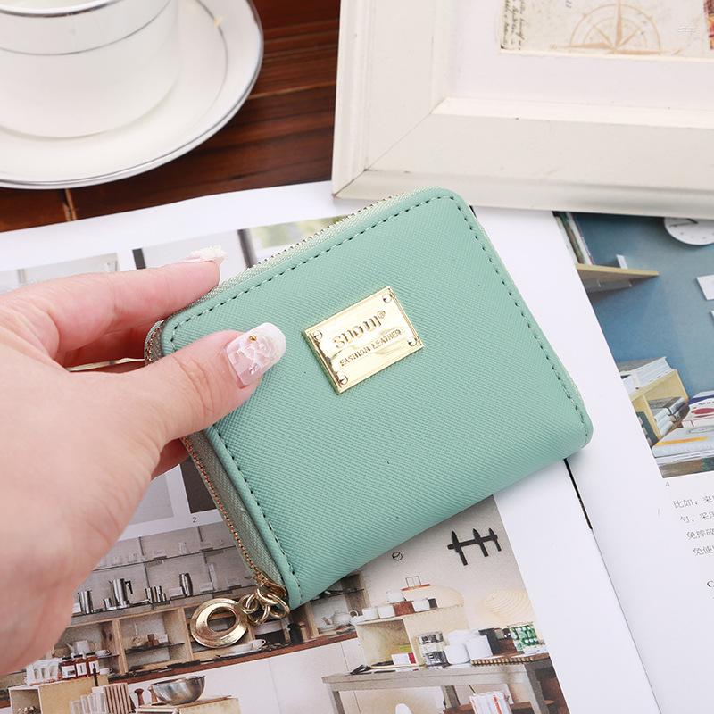 Wallets High Quality Women Wallet Metal Sheets Decorate PU Leather Zipper Short Coin Purse 2022 Bag Girl, Black
Wallets High Quality Women Wallet Metal Sheets Decorate PU Leather Zipper Short Coin Purse 2022 Bag Girl, Black