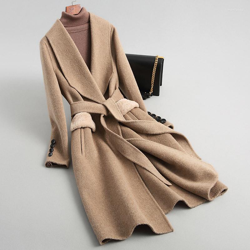 Women' Fur Real Wool Polyester Coat Jacket Overcoat Winter Warm 2022 Fall, Picture shown
Women' Fur Real Wool Polyester Coat Jacket Overcoat Winter Warm 2022 Fall, Picture shown