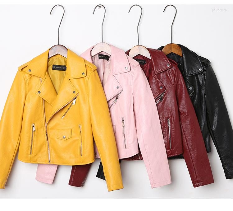 Women' Leather Pu Black Spring Autumn Coat Biker Jacket Women Short Abrigo Mujer MATELUCCA2022 Pph560
Women' Leather Pu Black Spring Autumn Coat Biker Jacket Women Short Abrigo Mujer MATELUCCA2022 Pph560
