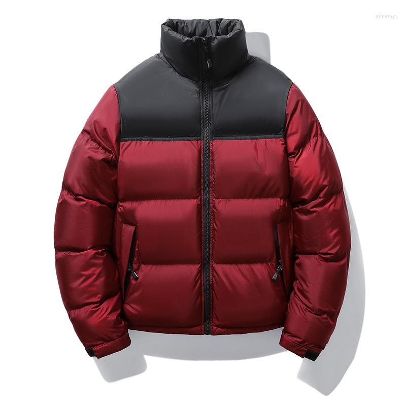 Men's Down 2022 Autumn Winter Men Cotton Padded Jackets Stand-up Collar Patchwork Parkas Male Trend Thick Warm Coat -4XL, Black
Men's Down 2022 Autumn Winter Men Cotton Padded Jackets Stand-up Collar Patchwork Parkas Male Trend Thick Warm Coat -4XL, Black