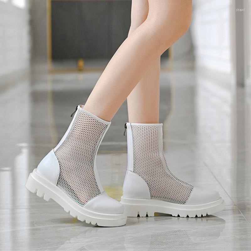 Boots Fashion Cool Summer Ankle Genuine Leather Hollow Breathable Zipper High Heels Sandals Platform Women Motorcycle Boot Shoes, 2 black
Boots Fashion Cool Summer Ankle Genuine Leather Hollow Breathable Zipper High Heels Sandals Platform Women Motorcycle Boot Shoes, 2 black