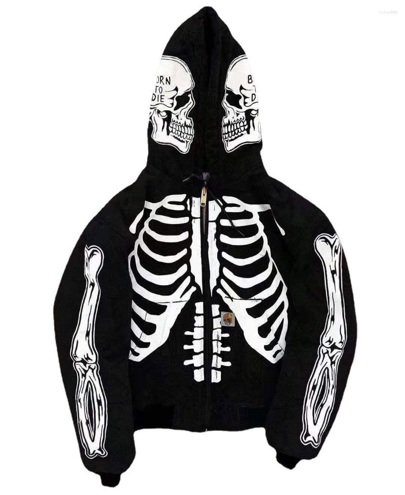 Men's Hoodies 2022 Goth Women And Man Zip Up Hoodie Halloween Sale Skull Printing Long Sleeve Streetwear Sweatshirts
Men's Hoodies 2022 Goth Women And Man Zip Up Hoodie Halloween Sale Skull Printing Long Sleeve Streetwear Sweatshirts