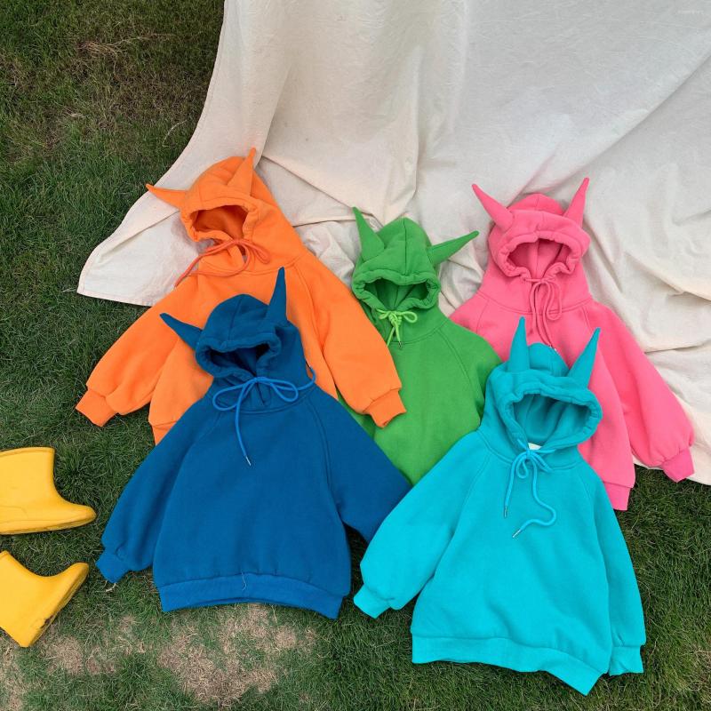 Jackets 3889D Children Hooded Sweater 2022 Autumn Winter Korean Cute Cashmere Little Devil Horn Casual Boy's Hoodies, Dark blue
Jackets 3889D Children Hooded Sweater 2022 Autumn Winter Korean Cute Cashmere Little Devil Horn Casual Boy's Hoodies, Dark blue