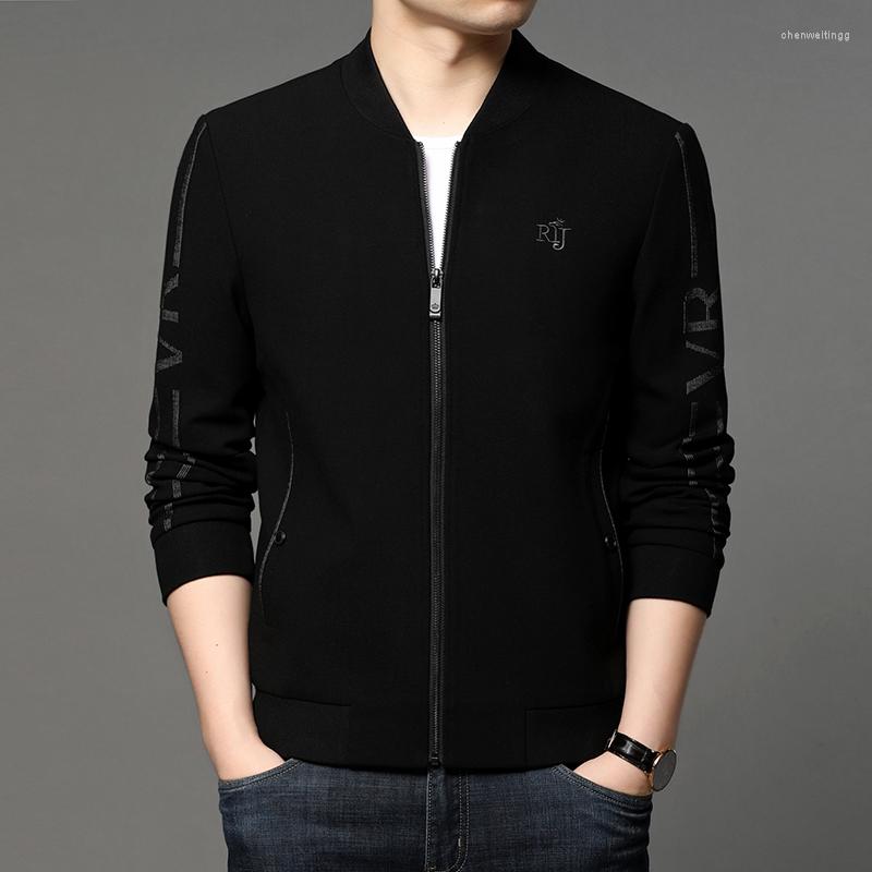 Men's Jackets Minglu Stand Collar Zipper Men's Luxury Solid Color Letter Embroidery Casual Male Coats Autumn Winter Man 3XL, Black
Men's Jackets Minglu Stand Collar Zipper Men's Luxury Solid Color Letter Embroidery Casual Male Coats Autumn Winter Man 3XL, Black