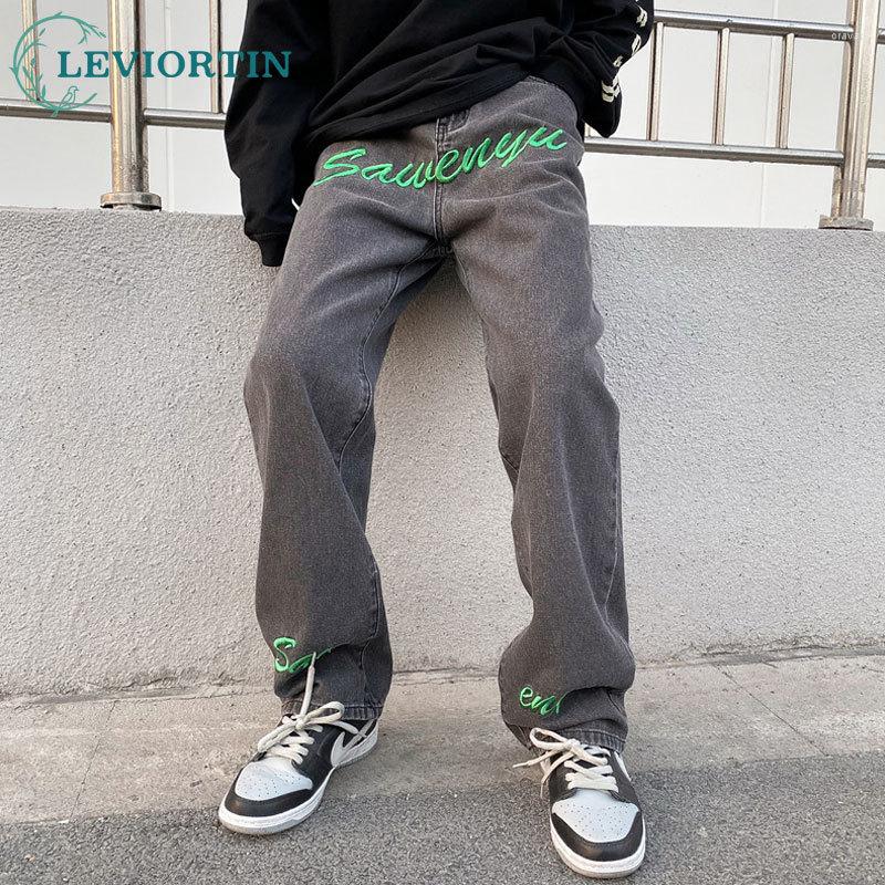 Men's Jeans Harajuku Men Letter Embroidery Pants High Street Y2K Black Baggy Punk Trendy Streetwear Denim Loose Trousers, Blue
Men's Jeans Harajuku Men Letter Embroidery Pants High Street Y2K Black Baggy Punk Trendy Streetwear Denim Loose Trousers, Blue
