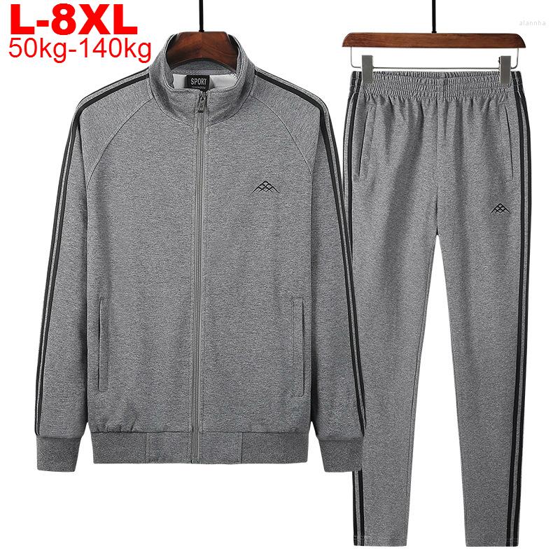 Men's Tracksuits Pants Men Set Jacket Casual Male Tracksuit Jogger Sweatshirt Sweatpants Sets Sportswear Gentleman's Plus Size Clothes, Black
Men's Tracksuits Pants Men Set Jacket Casual Male Tracksuit Jogger Sweatshirt Sweatpants Sets Sportswear Gentleman's Plus Size Clothes, Black