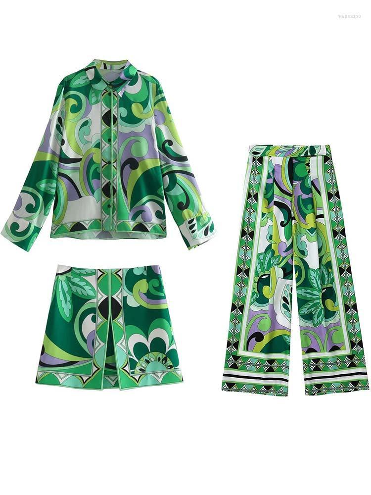 Women's Two Piece Pants Women's KLKXMYT 3PCS Women Fashion Printed Blouses Sets 2022 Turn Down Collar Long Sleeve Tops High Waist Short, Skirts
Women's Two Piece Pants Women's KLKXMYT 3PCS Women Fashion Printed Blouses Sets 2022 Turn Down Collar Long Sleeve Tops High Waist Short, Skirts