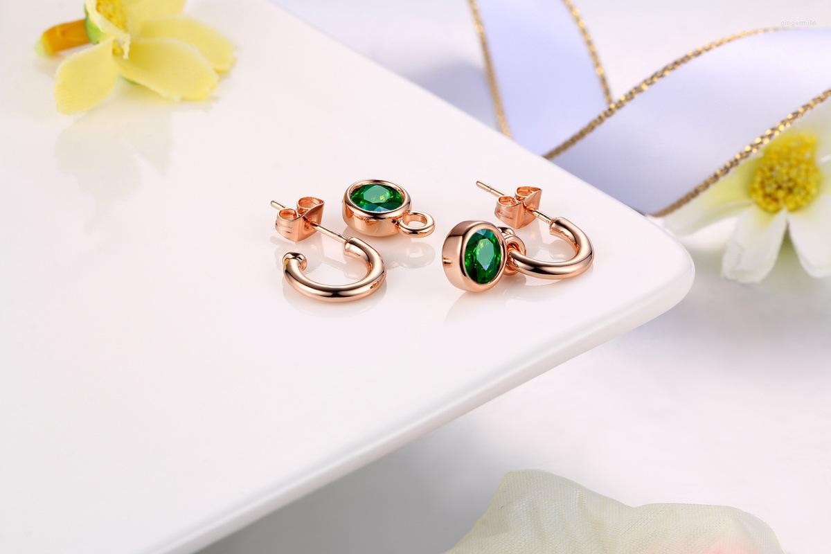 Dangle Earrings Simple Colorful Zircon For Women Fashion Crystal Real Gold Plated Drop Clothing Party Banquet Jewelry
Dangle Earrings Simple Colorful Zircon For Women Fashion Crystal Real Gold Plated Drop Clothing Party Banquet Jewelry