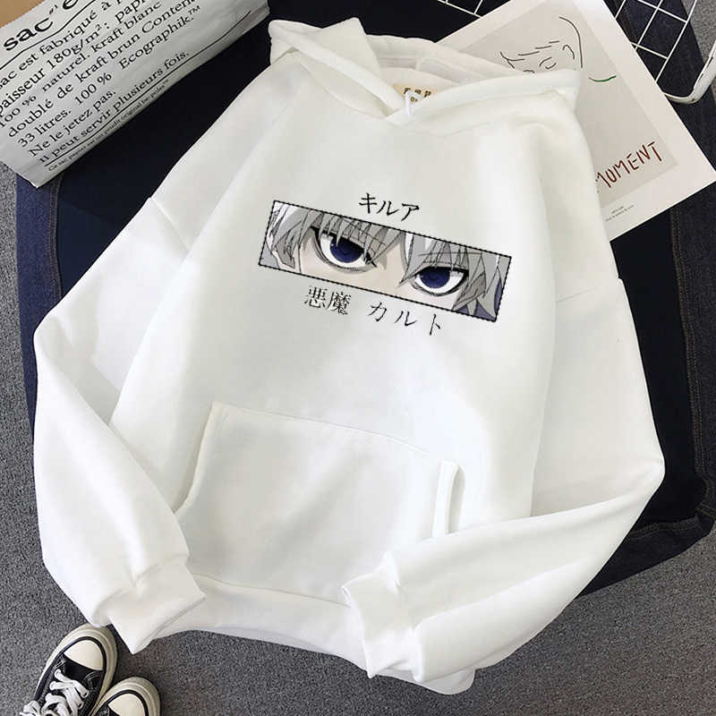 Men' Hoodies Sweatshirts Autumn Winter Hoodie Streetwear Tops Hunter Print Hoodies Men Sweatshirts Kawaii Killua Zoldyck Anime Manga White Hoody Tops T221010, M4400-white
Men' Hoodies Sweatshirts Autumn Winter Hoodie Streetwear Tops Hunter Print Hoodies Men Sweatshirts Kawaii Killua Zoldyck Anime Manga White Hoody Tops T221010, M4400-white