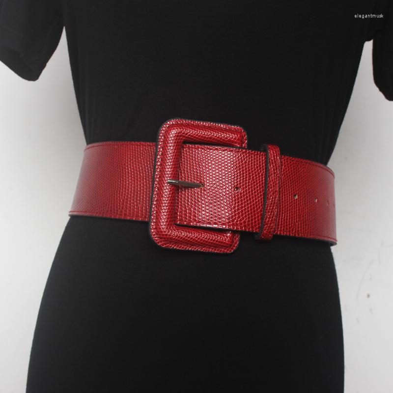 Belts Vintage Metal Buckle Wide Corset Leather Women All-Match Pu Waist Punk Straps Accessories, Black
Belts Vintage Metal Buckle Wide Corset Leather Women All-Match Pu Waist Punk Straps Accessories, Black