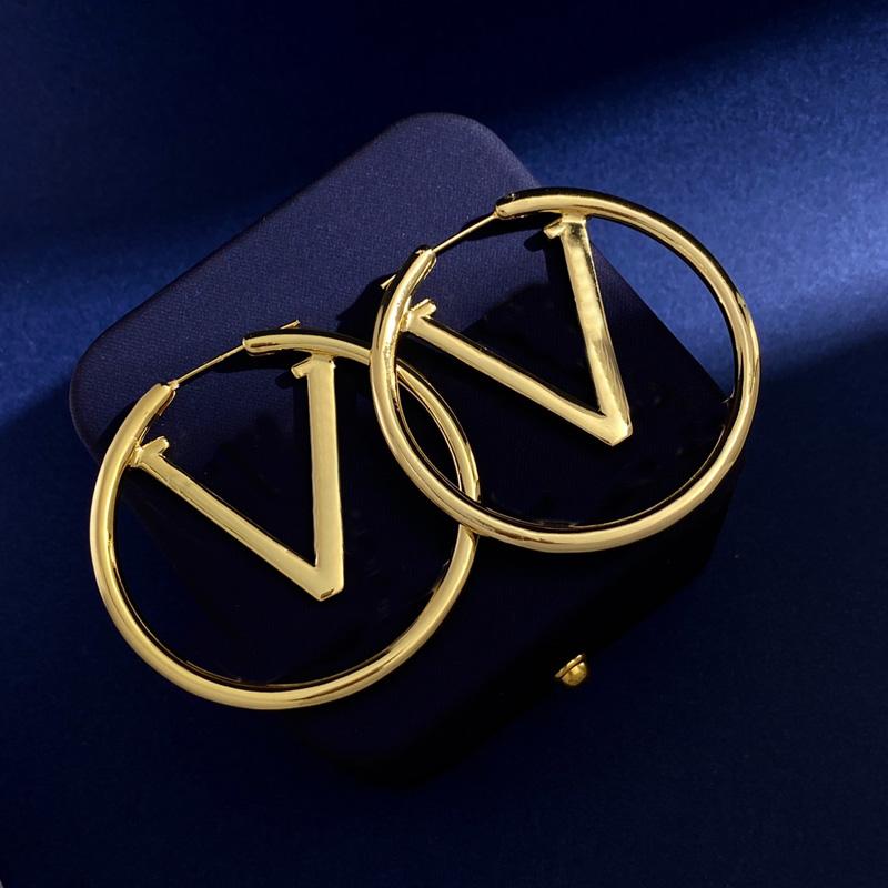 Top Designer Hoops Earrings Fashion Womens 5cm large size Gold Earring Luxurys Jewelry Earrings Lady Letter Ear Studs Hoops with gift box
Top Designer Hoops Earrings Fashion Womens 5cm large size Gold Earring Luxurys Jewelry Earrings Lady Letter Ear Studs Hoops with gift box