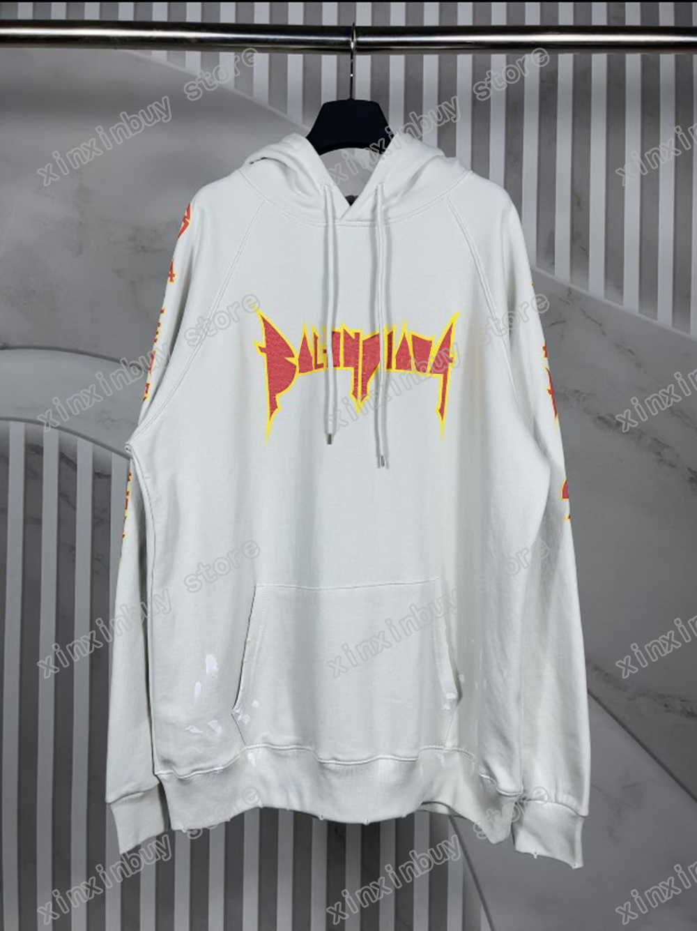 xinxinbuy Men designer Hoodie sweater DESTROYED letter flame print Paris Hand painted women black Apricot yellow XS-2XL, 01
xinxinbuy Men designer Hoodie sweater DESTROYED letter flame print Paris Hand painted women black Apricot yellow XS-2XL, 01