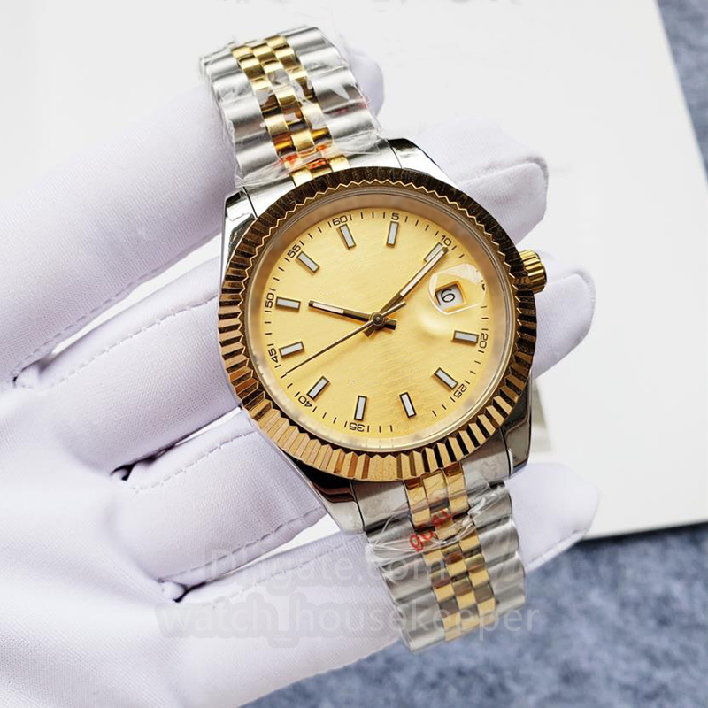 Calendar 904L stainless steel business gold watch - 40mm sapphire glass automatic men's mechanical waterproof, Tool
Calendar 904L stainless steel business gold watch - 40mm sapphire glass automatic men's mechanical waterproof, Tool