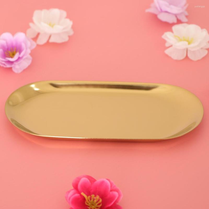 Jewelry Pouches Gold Stainless Steel Display Dish Necklace Holder Tray Storage For Home Decoration
Jewelry Pouches Gold Stainless Steel Display Dish Necklace Holder Tray Storage For Home Decoration