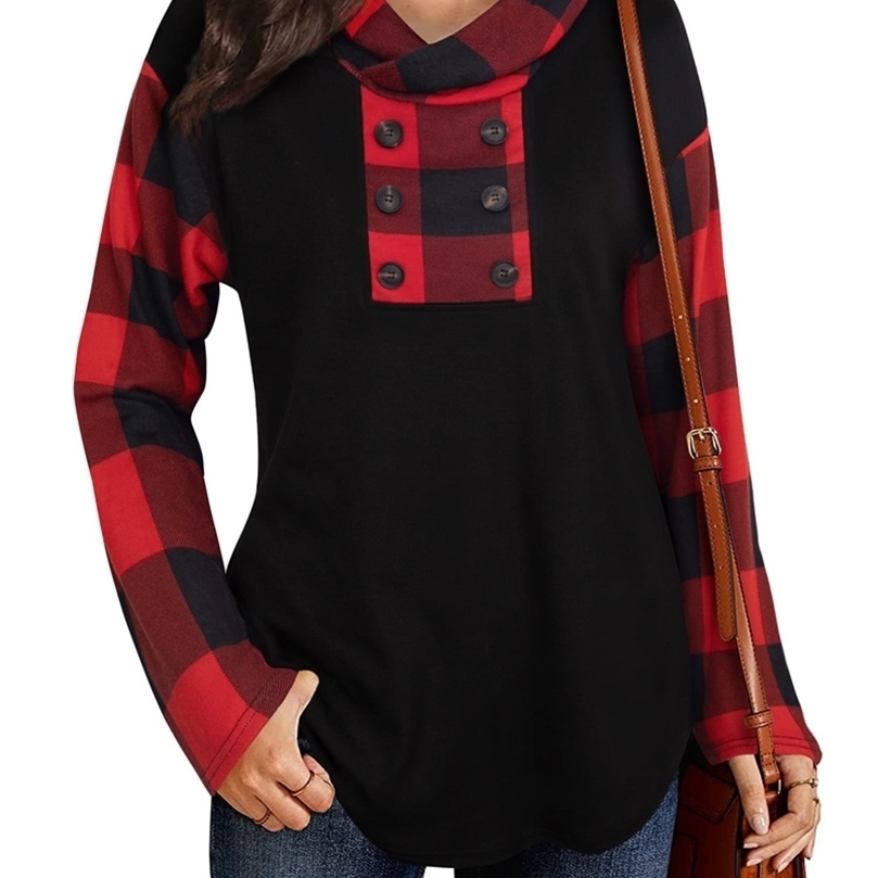 Womens Hoodies Sweatshirts Autumn And Winter Striped Plaid Printing Double Neck Sweatshirt Women Hoodie Casual Loose Style Long Sleeves Top Clothes Jacket 221010, Green
Womens Hoodies Sweatshirts Autumn And Winter Striped Plaid Printing Double Neck Sweatshirt Women Hoodie Casual Loose Style Long Sleeves Top Clothes Jacket 221010, Green