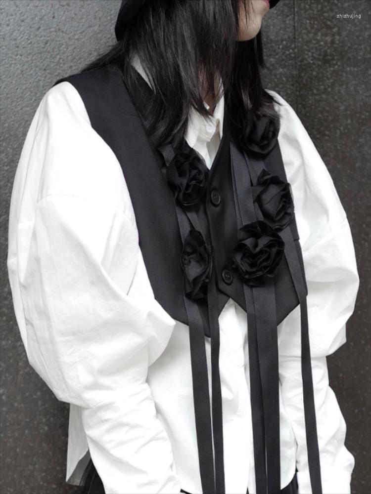 Women' Vests Ladies Flower Ribbon Casual Vest Spring And Autumn V Collar Solid Color Single Breasted Individual Stitching Design, Black
Women' Vests Ladies Flower Ribbon Casual Vest Spring And Autumn V Collar Solid Color Single Breasted Individual Stitching Design, Black