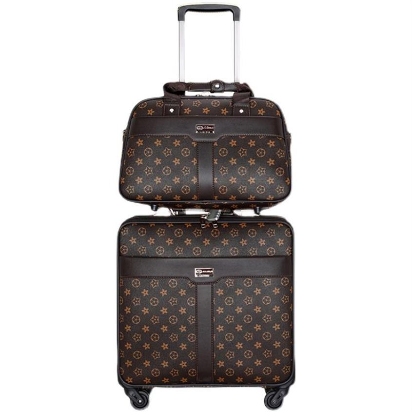 Suitcases 2022 High Quality 16 Inch Retro Women Luggage Travel Bag With Handbag Rolling Suitcase Set On Wheels2946
Suitcases 2022 High Quality 16 Inch Retro Women Luggage Travel Bag With Handbag Rolling Suitcase Set On Wheels2946