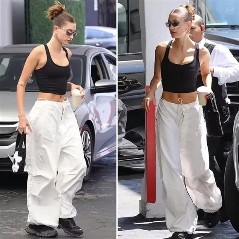 Women' Pants 2022 Trendy Legging Loose Overalls Female Ins Blogger Street Shooting Elastic Waist Thin Paper Bag Wide Leg, Black
Women' Pants 2022 Trendy Legging Loose Overalls Female Ins Blogger Street Shooting Elastic Waist Thin Paper Bag Wide Leg, Black