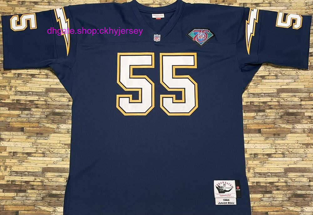 New Jerseys Mitchell Cheap Authentic & Ness Junior Seau Football Jersey Mens Kids Stitched Throwback Jerseys, Same as picture
New Jerseys Mitchell Cheap Authentic & Ness Junior Seau Football Jersey Mens Kids Stitched Throwback Jerseys, Same as picture