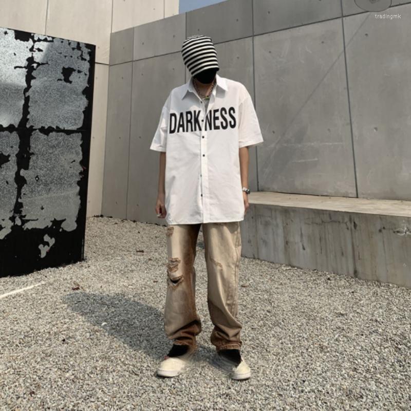 Men' Jeans 2022 Men' Brown Ripped Trendy High Street Casual Straight-leg Pants Harajuku Style Fashion Trousers, Auburn
Men' Jeans 2022 Men' Brown Ripped Trendy High Street Casual Straight-leg Pants Harajuku Style Fashion Trousers, Auburn