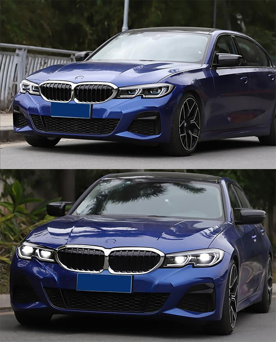 Car Lights Parts For BMW G20 G28 3 Series 20 19-2022 M3 Laser Head lamps LED Headlight LED Dual Beam Lens