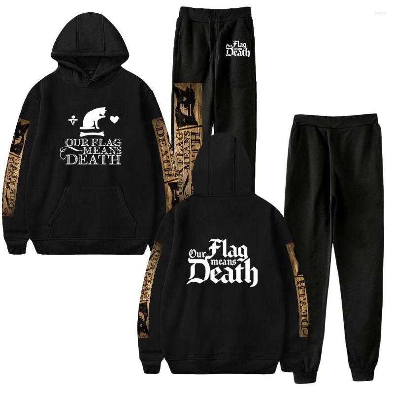 Men's Hoodies Our Flag Means Death Tv Series Two Piece Set Long Sleeve Woman Man Sweatshirts Casual Style 2022 Hip Hop Clothes, Black
Men's Hoodies Our Flag Means Death Tv Series Two Piece Set Long Sleeve Woman Man Sweatshirts Casual Style 2022 Hip Hop Clothes, Black