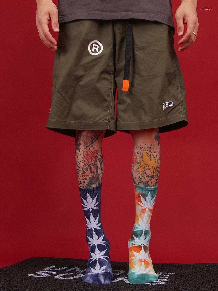 Men's Socks Tie-Dye Street Hiphop Skateboard Leaf Men SOCK Tide Maple Colours Gradient Women In The Stockings, Green
Men's Socks Tie-Dye Street Hiphop Skateboard Leaf Men SOCK Tide Maple Colours Gradient Women In The Stockings, Green