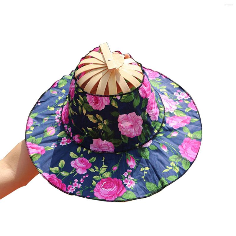 Wide Brim Hats Bamboo Foldable Hand Fan Sun Hat Adjustable To Handheld Folding For Summer Traveling Outdoor Casquette Femme, Pink
Wide Brim Hats Bamboo Foldable Hand Fan Sun Hat Adjustable To Handheld Folding For Summer Traveling Outdoor Casquette Femme, Pink