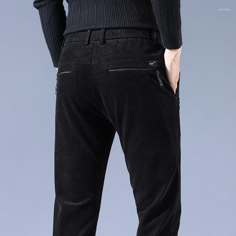 Men's Pants Autumn Winter Velvet Corduroy Men Business Casual Elastic Middle-aged Straight Fleece Trousers, 881 green
Men's Pants Autumn Winter Velvet Corduroy Men Business Casual Elastic Middle-aged Straight Fleece Trousers, 881 green