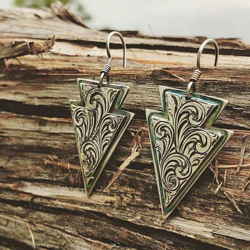 Dangle Earrings Antique Ethnic Geometric Triangle Hanging Drop For Women Fashion Vintage Ear Jewelry Accessories
Dangle Earrings Antique Ethnic Geometric Triangle Hanging Drop For Women Fashion Vintage Ear Jewelry Accessories