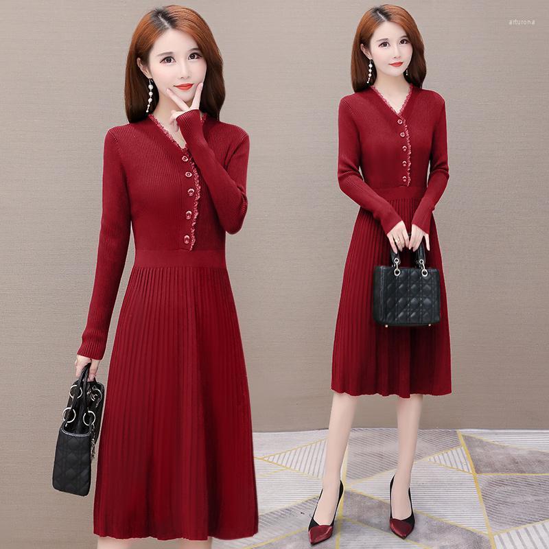 Casual Dresses 2022 Women Spring Slim Sexy Solid Bodycon Pencil Sheath Retro Dress A Line Fashion Button OL Workwear W189, Red
Casual Dresses 2022 Women Spring Slim Sexy Solid Bodycon Pencil Sheath Retro Dress A Line Fashion Button OL Workwear W189, Red