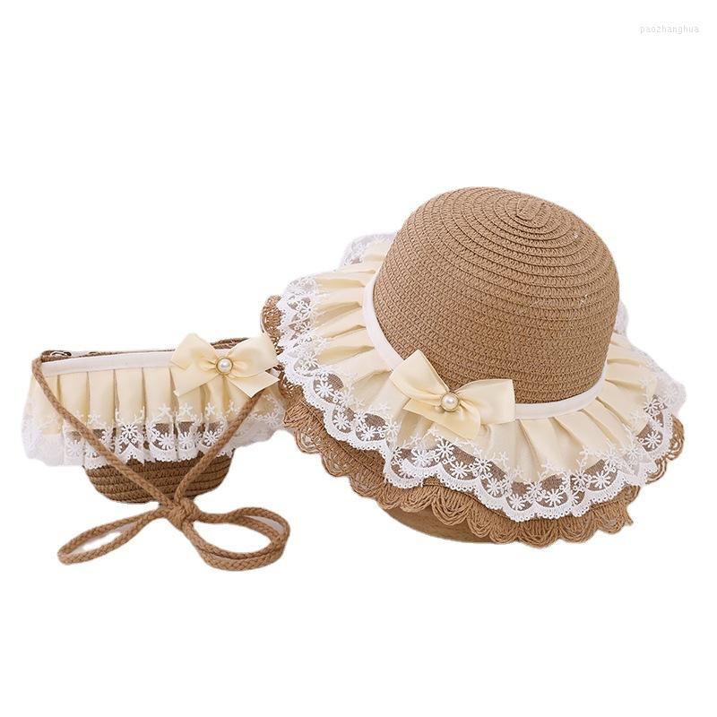 Hats 2022 Girls Straw Hat For Kids Sweet Lace Bow Handbag Sets Child Baby Outdoor Beach Travel Holiday Anti-UV Sun Cap, Beige hat
Hats 2022 Girls Straw Hat For Kids Sweet Lace Bow Handbag Sets Child Baby Outdoor Beach Travel Holiday Anti-UV Sun Cap, Beige hat