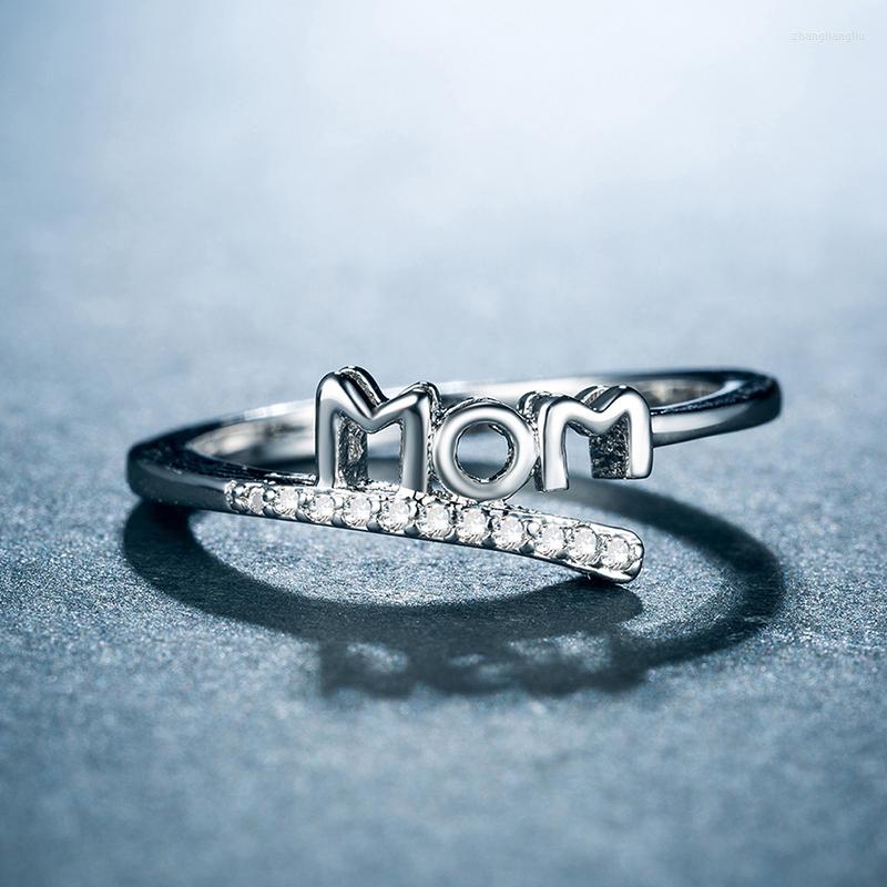 Wedding Rings Fashion Simple Mom Leter Ring For Woman Mother's Day Gift Birthday Present Bands Wome Engagement Letter
Wedding Rings Fashion Simple Mom Leter Ring For Woman Mother's Day Gift Birthday Present Bands Wome Engagement Letter
