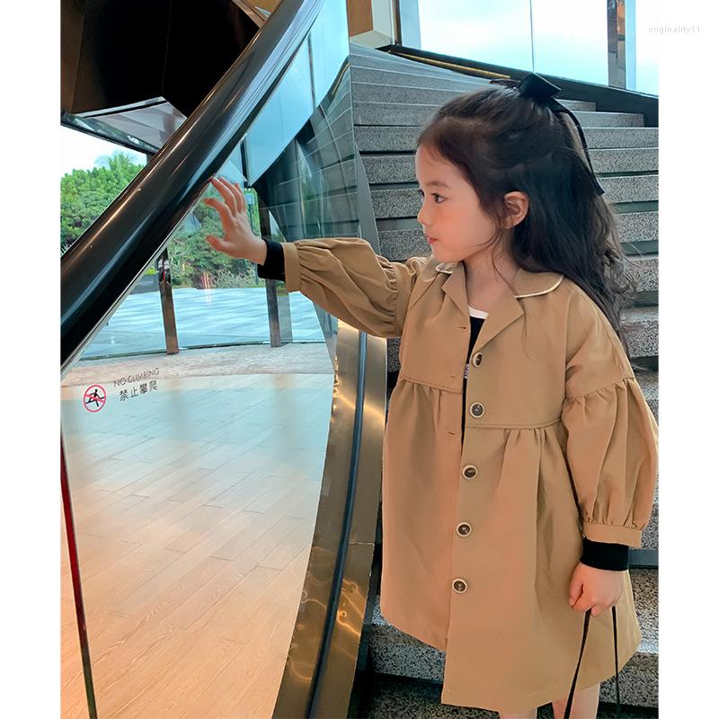 Coat Windbreaker For Girls Children's Trench 2022 Spring Autumn Turn-Down Collar Mid-Length Jacket Kids Solid Color Outerwear, Picture shown
Coat Windbreaker For Girls Children's Trench 2022 Spring Autumn Turn-Down Collar Mid-Length Jacket Kids Solid Color Outerwear, Picture shown