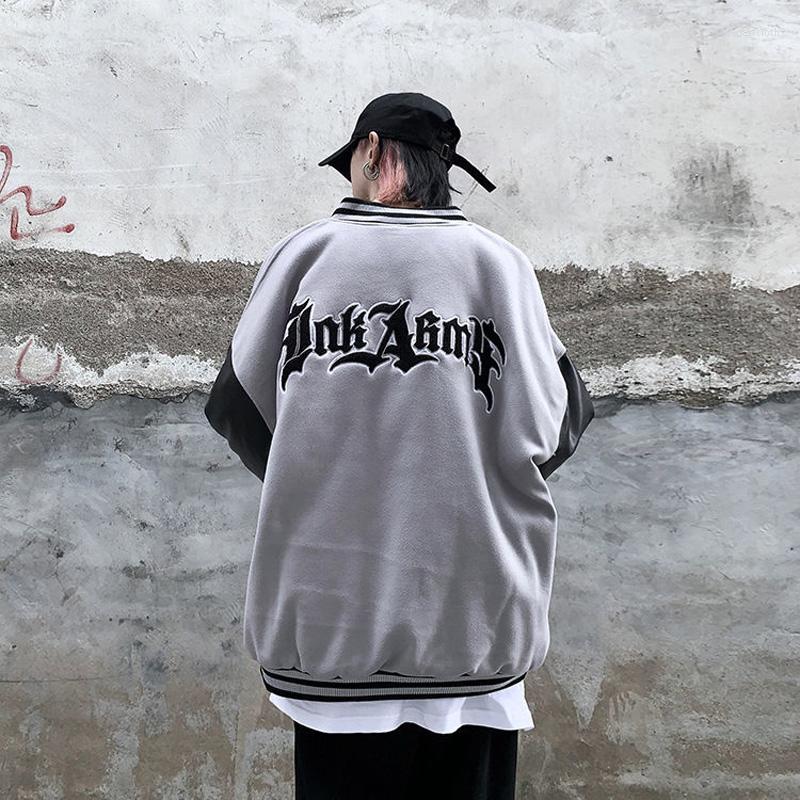 Men's Jackets Men PU Leather Patchwork Bomber Jacket Letter Print Spring And Autumn College Style Thin Men's Baseball 2022, Dark gray thin
Men's Jackets Men PU Leather Patchwork Bomber Jacket Letter Print Spring And Autumn College Style Thin Men's Baseball 2022, Dark gray thin