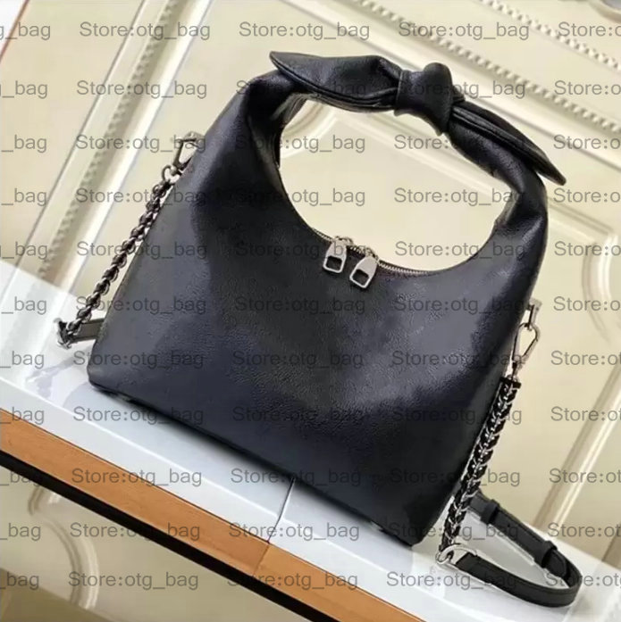 WHY KNOT PM Perforated Mahina Classic Hobo Bag Luxurys Hollow Out Shoulder Bags Totes Womens Designers Handle Bag Braided Chain Luxury Cross Body M20701 M20703