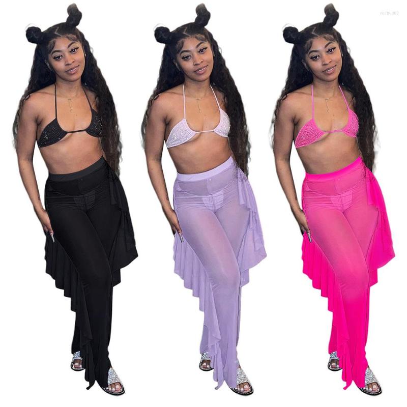 Women' Two Piece Pants Women Bikini Set Bra Panty With Mesh Pant Skirt Three Bathing Suits 2022 Print Summer Female Swimsuit Beachwear, Purple
Women' Two Piece Pants Women Bikini Set Bra Panty With Mesh Pant Skirt Three Bathing Suits 2022 Print Summer Female Swimsuit Beachwear, Purple