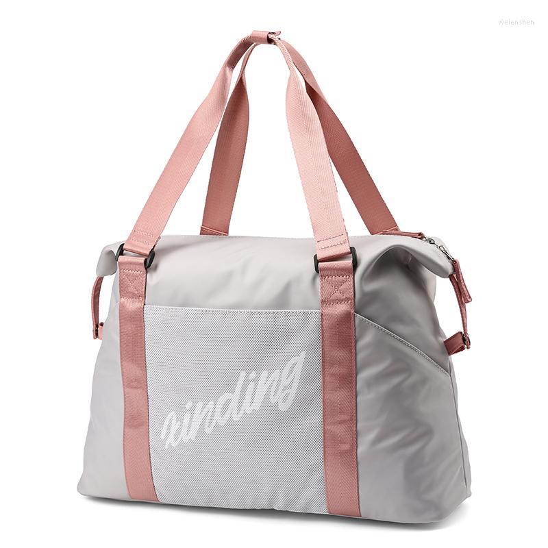 Duffel Bags Travel Bag Hand Luggage Large Capacity Baggage Anti-theft Waterproof Durable Shoulder Weekend Gym Fashion Female, Gray 40x15x32cm
Duffel Bags Travel Bag Hand Luggage Large Capacity Baggage Anti-theft Waterproof Durable Shoulder Weekend Gym Fashion Female, Gray 40x15x32cm