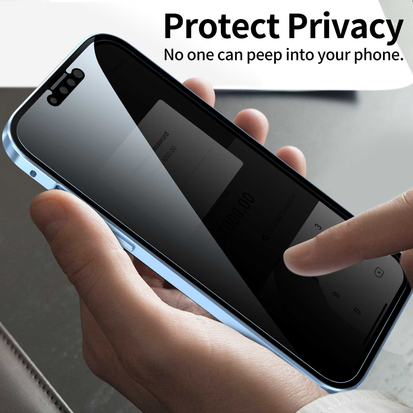 Cell Phone Housings New Privacy Magnetic Case For iPhone 14 13 12 11 Pro MAX Mini Metal Tempered Glass Cover For iPhone 6 7 8 Plus XS XR Phone Case W221010
Cell Phone Housings New Privacy Magnetic Case For iPhone 14 13 12 11 Pro MAX Mini Metal Tempered Glass Cover For iPhone 6 7 8 Plus XS XR Phone Case W221010