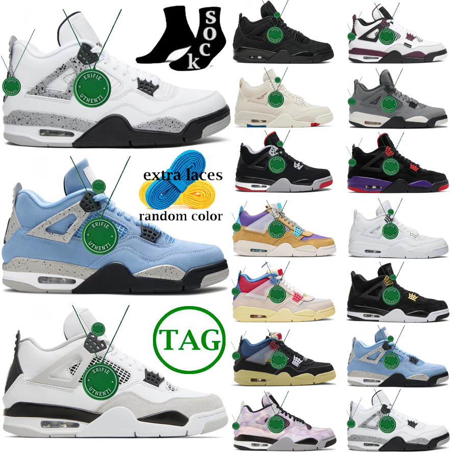Jumpman jordens 4 basketball shoes Military Black Cat Cool Grey Canvas Wild Things guava ice Lemon Venom white x Cement Fire Red Thunder Midnight Navy sneakers, Color # 19
Jumpman jordens 4 basketball shoes Military Black Cat Cool Grey Canvas Wild Things guava ice Lemon Venom white x Cement Fire Red Thunder Midnight Navy sneakers, Color # 19