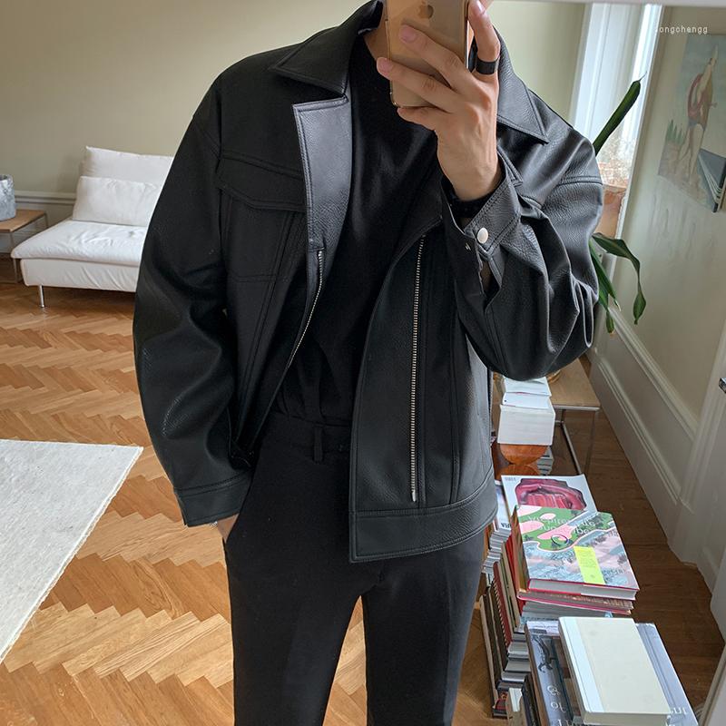 Men's Jackets 2022 Male Motorcycle Biker Street Jacket Mens Slim Fit Coat Collar PU Winter Autumn Windproof Faux Leather Q01, Black
Men's Jackets 2022 Male Motorcycle Biker Street Jacket Mens Slim Fit Coat Collar PU Winter Autumn Windproof Faux Leather Q01, Black