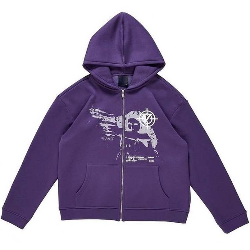 Women' Hoodies Sweatshirts Graphic Print Hoodies Women High Street Harajuku Retro Oversized Sweatshirt Women Loose Casual Zip Up Hoodie Clothes Tops 221010
Women' Hoodies Sweatshirts Graphic Print Hoodies Women High Street Harajuku Retro Oversized Sweatshirt Women Loose Casual Zip Up Hoodie Clothes Tops 221010