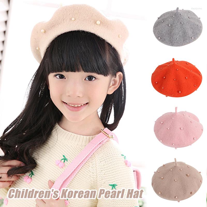 Hats Ly Wool Beret Hat Korean Style Pearl Fashion Baby Girl Solid Color Caps Outdoor Winter, Black
Hats Ly Wool Beret Hat Korean Style Pearl Fashion Baby Girl Solid Color Caps Outdoor Winter, Black
