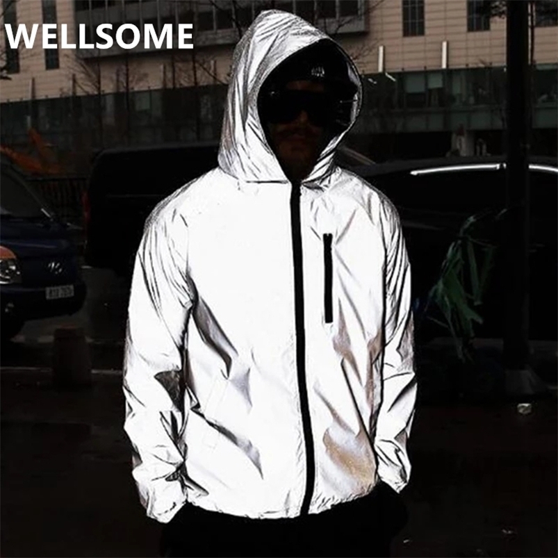 Men's Jackets Streetwear Noctilucent Men Cycling Clothes reflective Windbreaker women waterproof Jacket hip hop Hooded Coat Unisex 221008, Gray
Men's Jackets Streetwear Noctilucent Men Cycling Clothes reflective Windbreaker women waterproof Jacket hip hop Hooded Coat Unisex 221008, Gray