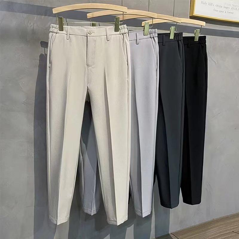 Men's Pants Men Elastic Waist Casual Slim Fit Jogging Plus Size 40 42 Spring Autumn 2022 Black Gray
Men's Pants Men Elastic Waist Casual Slim Fit Jogging Plus Size 40 42 Spring Autumn 2022 Black Gray
