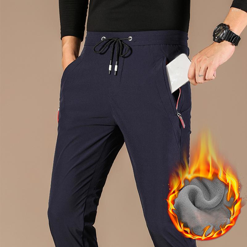 Men's Pants MANTLCONX Arrival Fleece Inner Men's Slim Fit Zipper Pockets Business Casual Classic Style Trousers Male Winter, Gray 002
Men's Pants MANTLCONX Arrival Fleece Inner Men's Slim Fit Zipper Pockets Business Casual Classic Style Trousers Male Winter, Gray 002