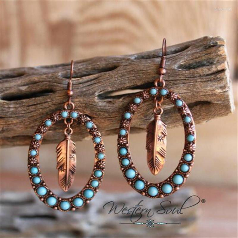 Dangle Earrings Round Feather Drop Geometric Hook With Turquoise Lake Sky Bluestone Antique Gold & Silver Tone Jewelry Women Gift F9LH6
Dangle Earrings Round Feather Drop Geometric Hook With Turquoise Lake Sky Bluestone Antique Gold & Silver Tone Jewelry Women Gift F9LH6