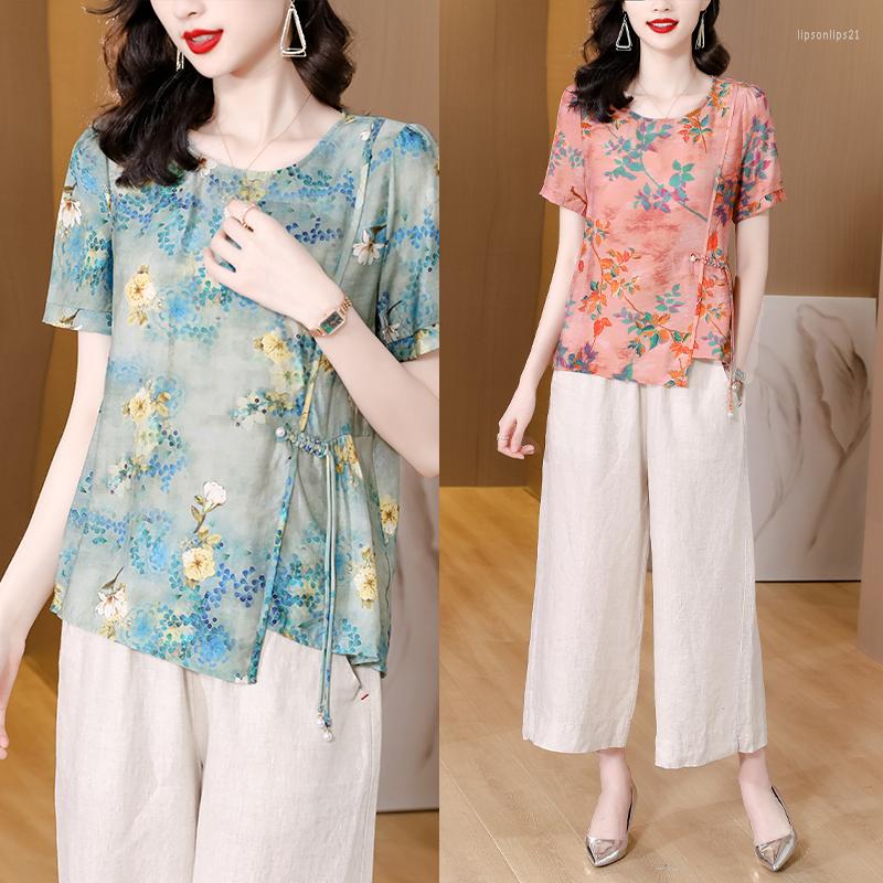 Women's Two Piece Pants Middle-aged Mom Comfortable Cotton Linen Suit Short Sleeve Irregular T-Shirt Wide Leg Set, Orange
Women's Two Piece Pants Middle-aged Mom Comfortable Cotton Linen Suit Short Sleeve Irregular T-Shirt Wide Leg Set, Orange