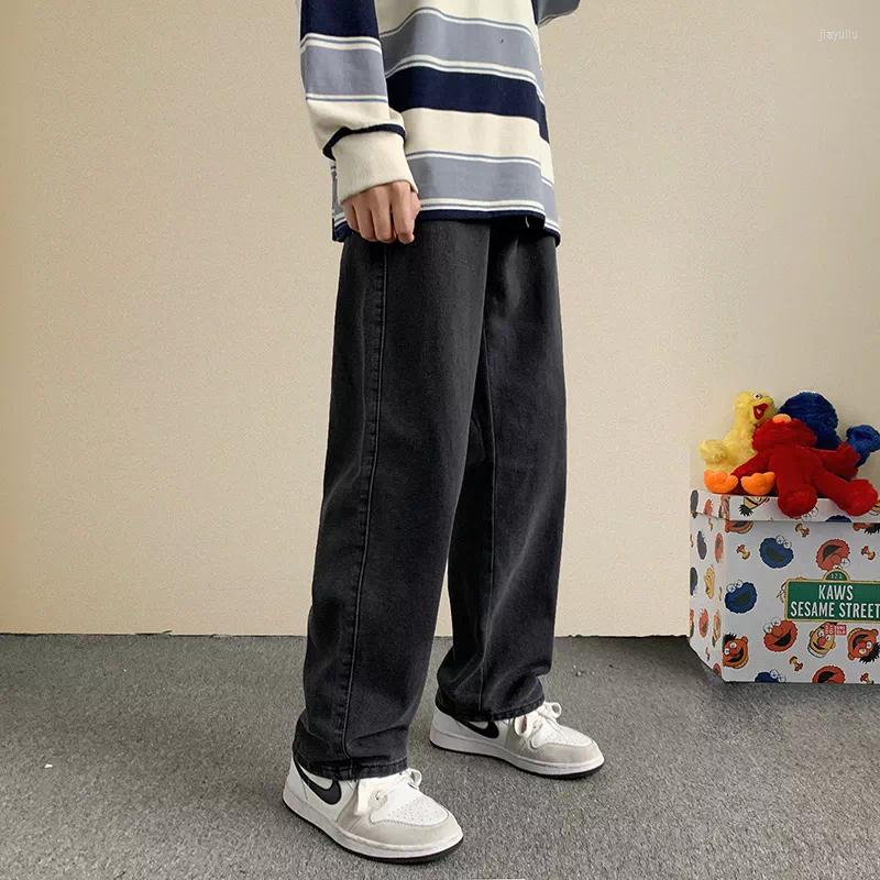 Men's Jeans Autumn Streetwear Baggy Men Korean Fashion Loose Straight Wide Leg Pants Male Brand Clothing Black Light Blue
Men's Jeans Autumn Streetwear Baggy Men Korean Fashion Loose Straight Wide Leg Pants Male Brand Clothing Black Light Blue