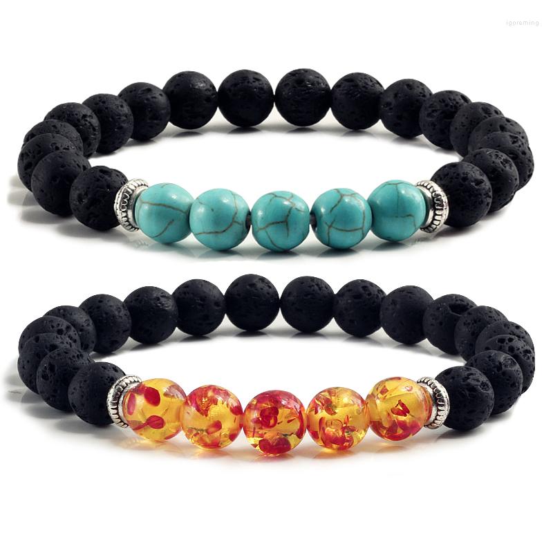 Strand Chakra Balance Yoga Beads Bracelet Charm Black Lava Rock Volcanic Stone Bangle Bracelets Fashion Buddha Jewelry Gifts For Unisex
Strand Chakra Balance Yoga Beads Bracelet Charm Black Lava Rock Volcanic Stone Bangle Bracelets Fashion Buddha Jewelry Gifts For Unisex